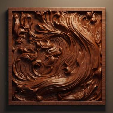 Patterns and decorations stl fire 4 3d model